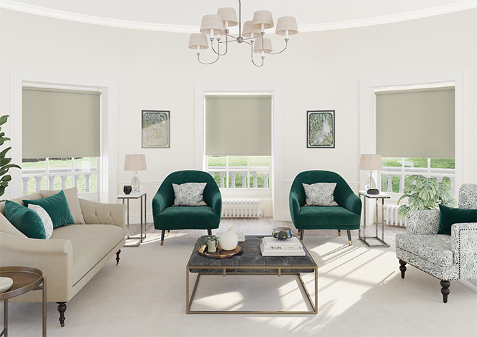 Trinity (Blackout), Taupe - Roller Blind - Image 8